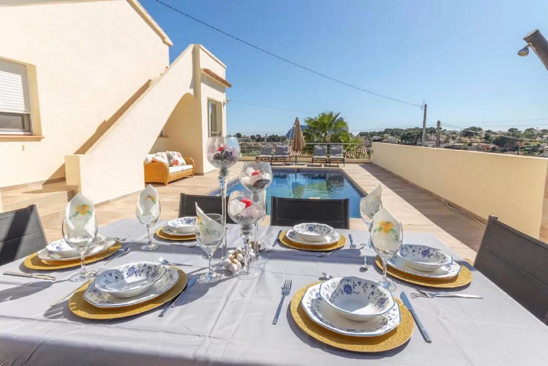 La Golondrina Villa Benissa Buitenkant foto